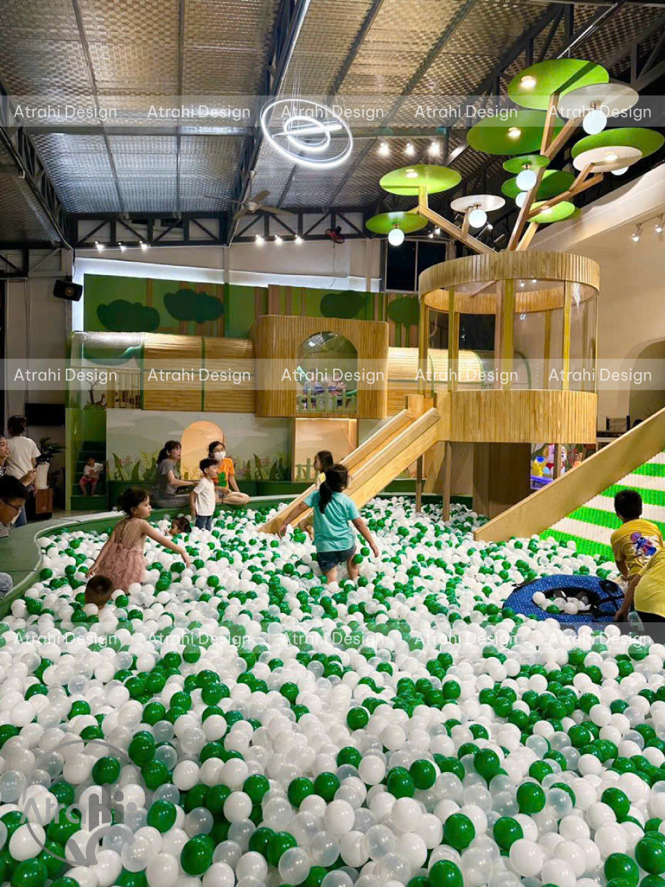Thiết kế khu vui chơi trẻ em Lion Kids – Atrahi Design