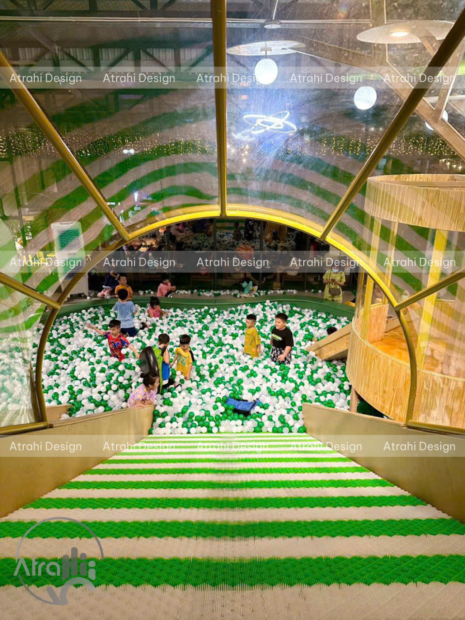 Thiết kế khu vui chơi trẻ em Lion Kids – Atrahi Design