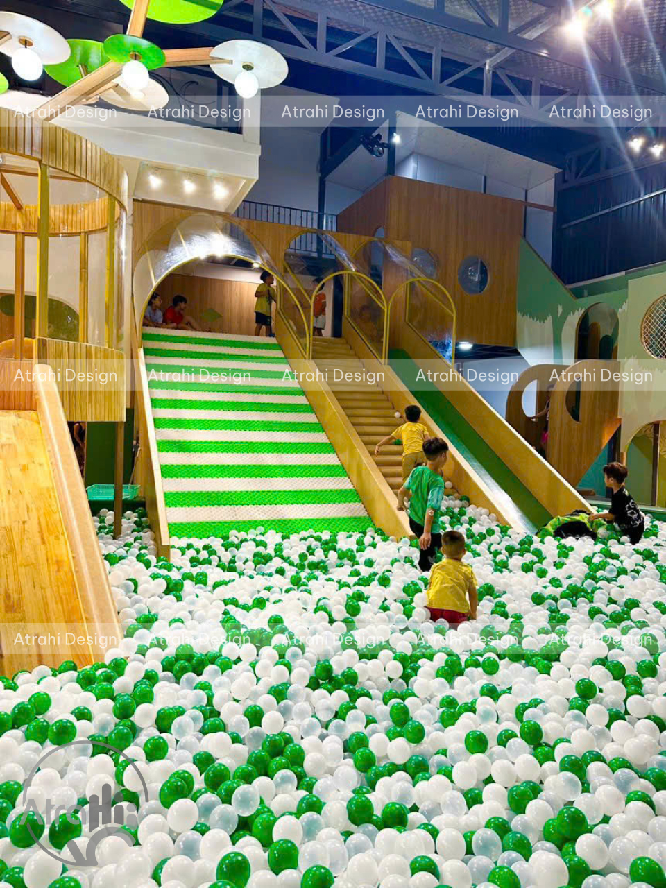 Thiết kế khu vui chơi trẻ em Lion Kids – Atrahi Design