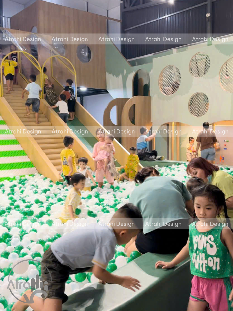 Thiết kế khu vui chơi trẻ em Lion Kids – Atrahi Design