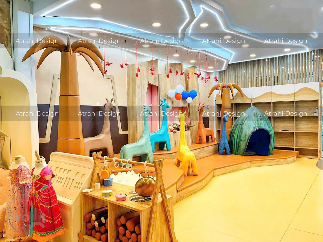 Trường Mầm Non Hooray – Dự Án Trường Mầm Non Quận 3 Được Thiết Kế & Thi Công Bởi Atrahi Design