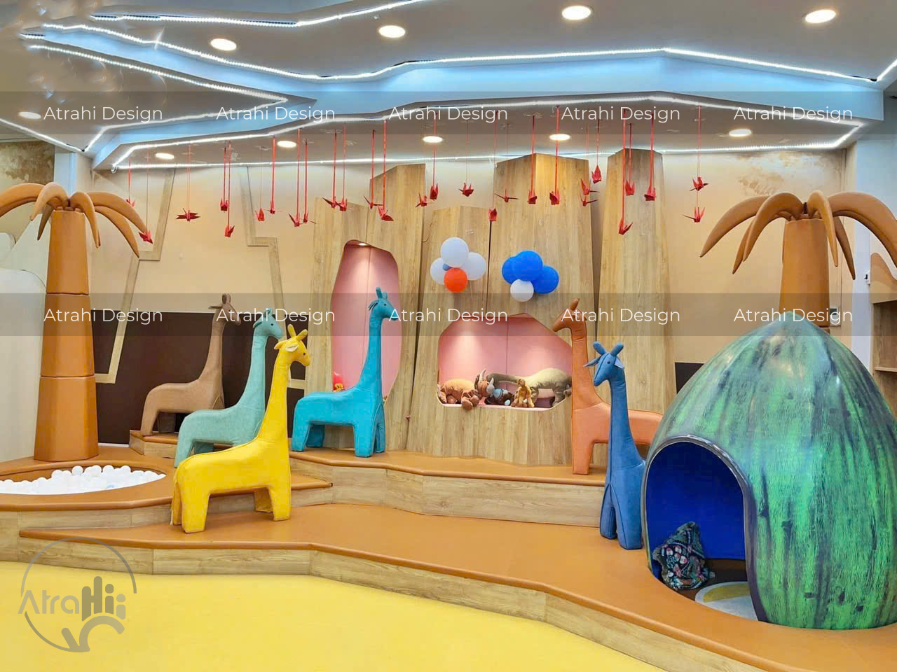 Trường Mầm Non Hooray – Dự Án Trường Mầm Non Quận 3 Được Thiết Kế & Thi Công Bởi Atrahi Design