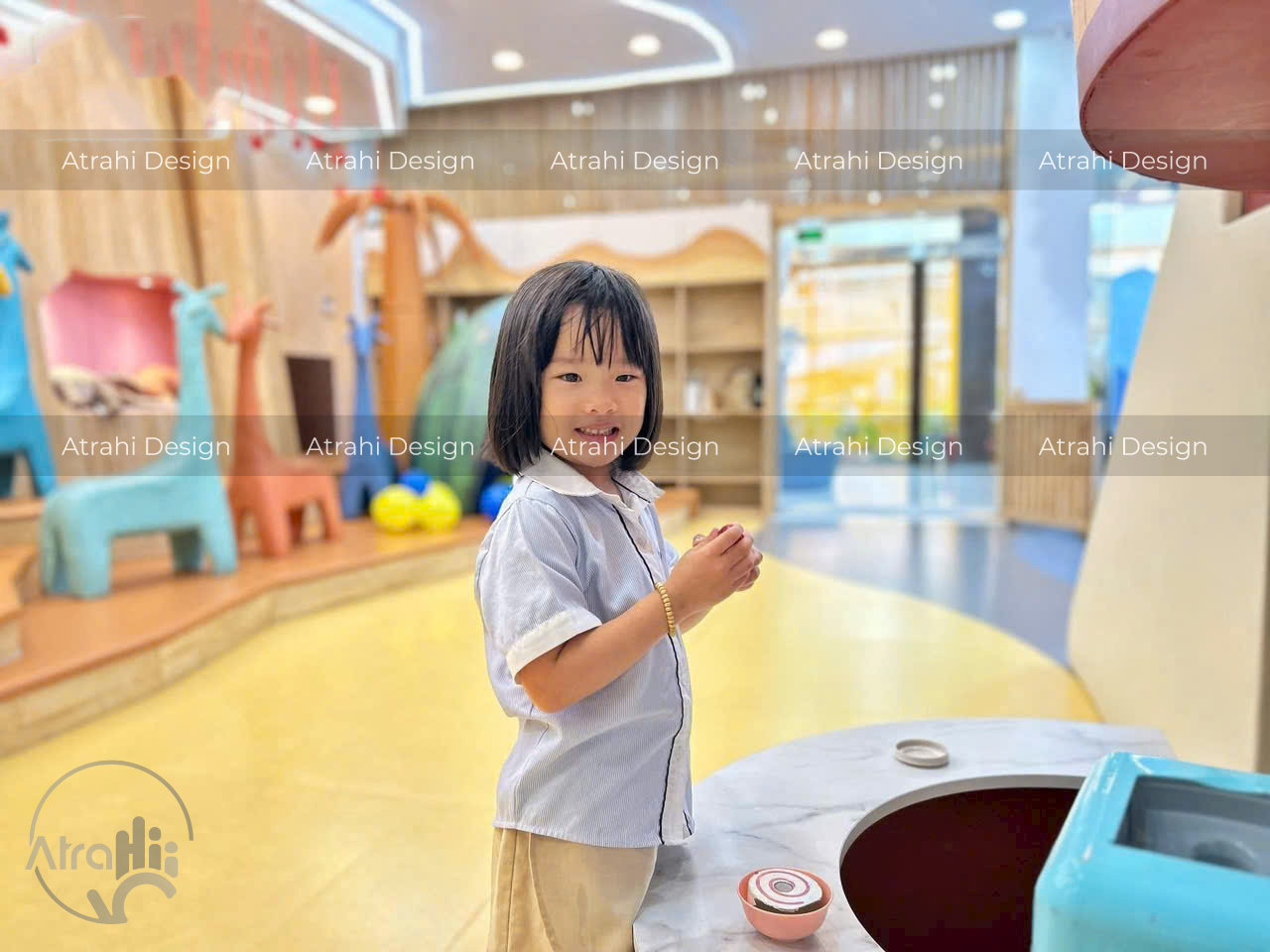 Trường Mầm Non Hooray – Dự Án Trường Mầm Non Quận 3 Được Thiết Kế & Thi Công Bởi Atrahi Design