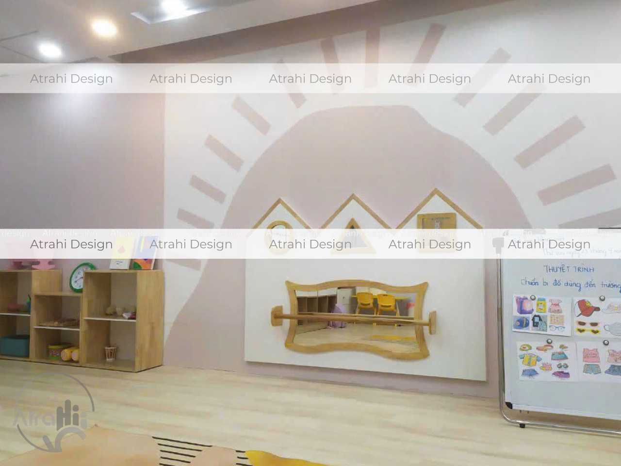 Trường Mầm Non Hooray – Dự Án Trường Mầm Non Quận 3 Được Thiết Kế & Thi Công Bởi Atrahi Design