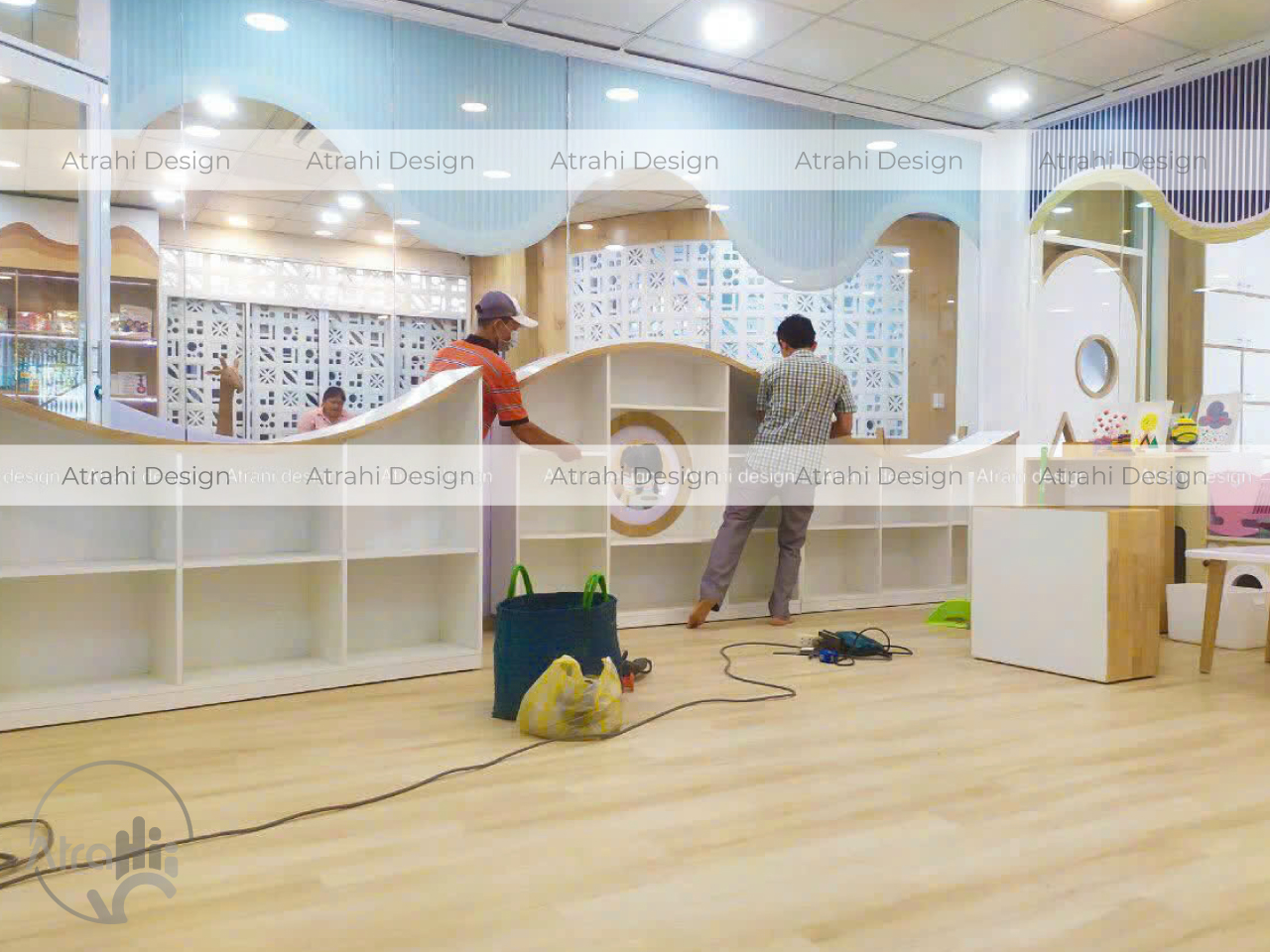 Trường Mầm Non Hooray – Dự Án Trường Mầm Non Quận 3 Được Thiết Kế & Thi Công Bởi Atrahi Design