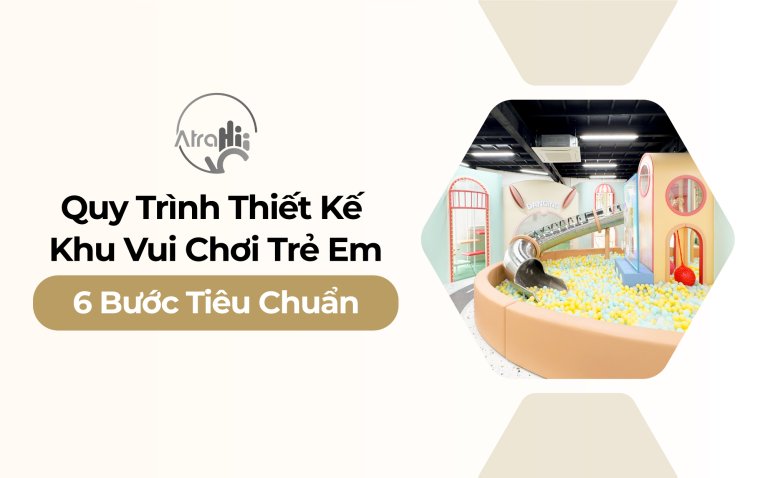 Quy Trình Thiết Kế Khu Vui Chơi Trẻ Em Chuyên Nghiệp: 6 Bước Chuẩn Giúp Dự Án Thành Công
