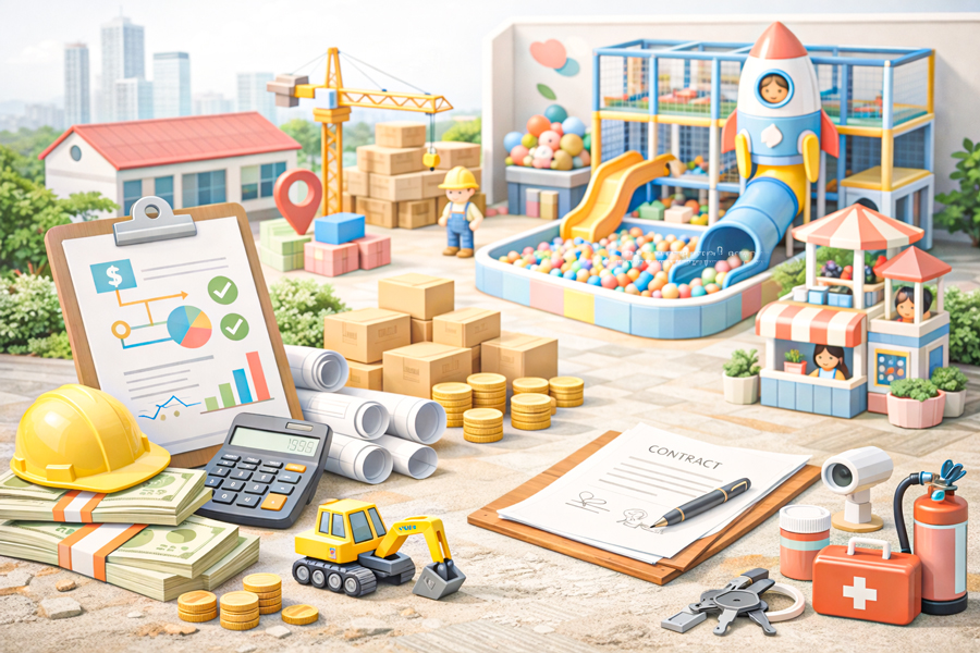 Vốn mở khu vui chơi trẻ em cần bao nhiêu? Cẩm nang đầu tư chi tiết từ A–Z 3 Vốn mở khu vui chơi trẻ em cần bao nhiêu? Cẩm nang đầu tư chi tiết từ A–Z 02