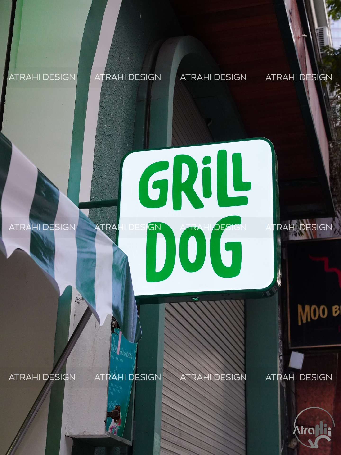 Thiết Kế Cửa Hàng Thức Ăn Nhanh GrillDog Quận 1