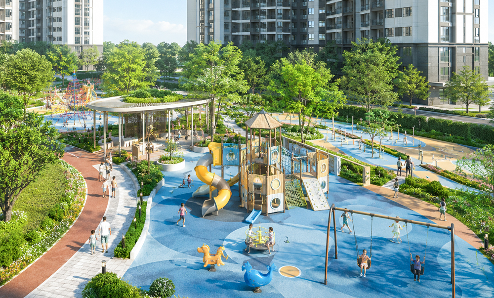 Thiết kế khu vui chơi trẻ em ngoài trời – Atrahi Design