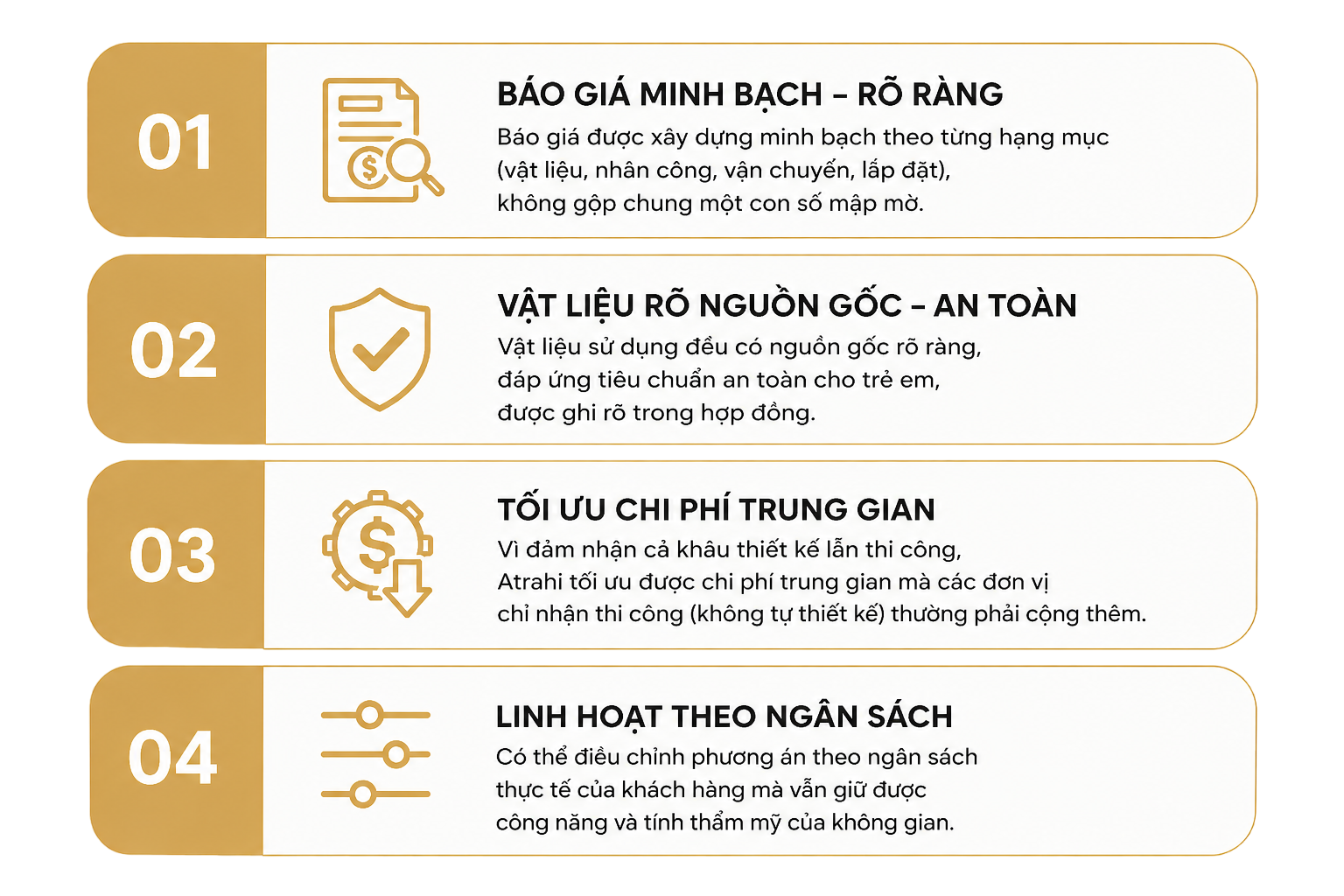 Báo Giá Thi Công Khu Vui Chơi Trẻ Em Mới Nhất – Cập Nhật Chi Tiết Theo Diện Tích 4 Atrahi Design báo giá thi công khu vui chơi trẻ em như thế nào so với thị trường?